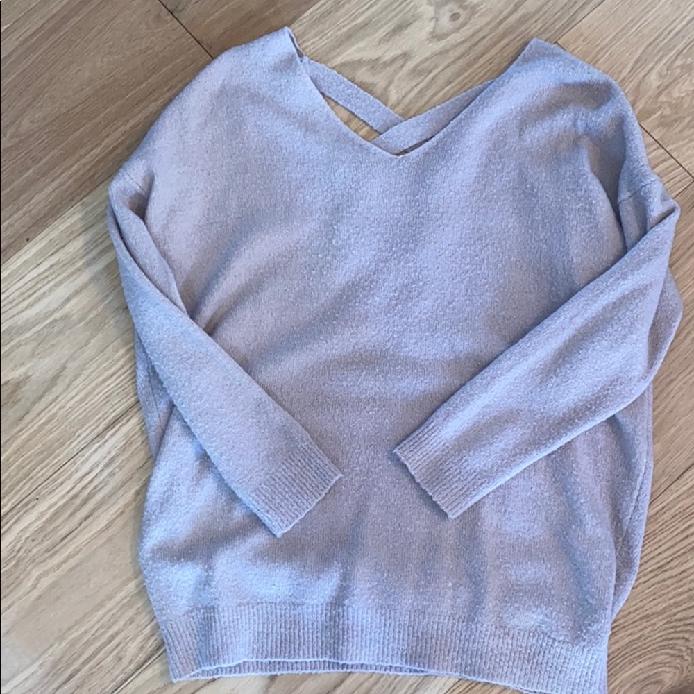 Pink sweater